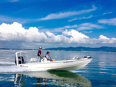 乗合 プロガイド付 1号艇 浜名湖 ルアー釣りプラン 人数増えれば料金がお得 Extreme